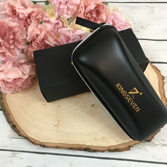 KINGSEVEN Retro Hexagon Green & Gold Polarized Sunglasses - Picture 5 of 16